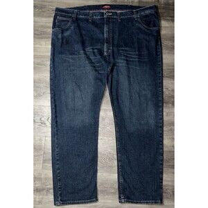 Bulwark Flame Resistant Jeans Mens Size 50X32 Blue Straight Fit Stretch Cat2